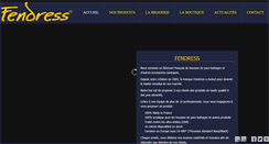 Desktop Screenshot of fendress.fr